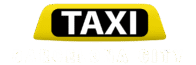 Taxi Barcelona City - logo recortado blanco