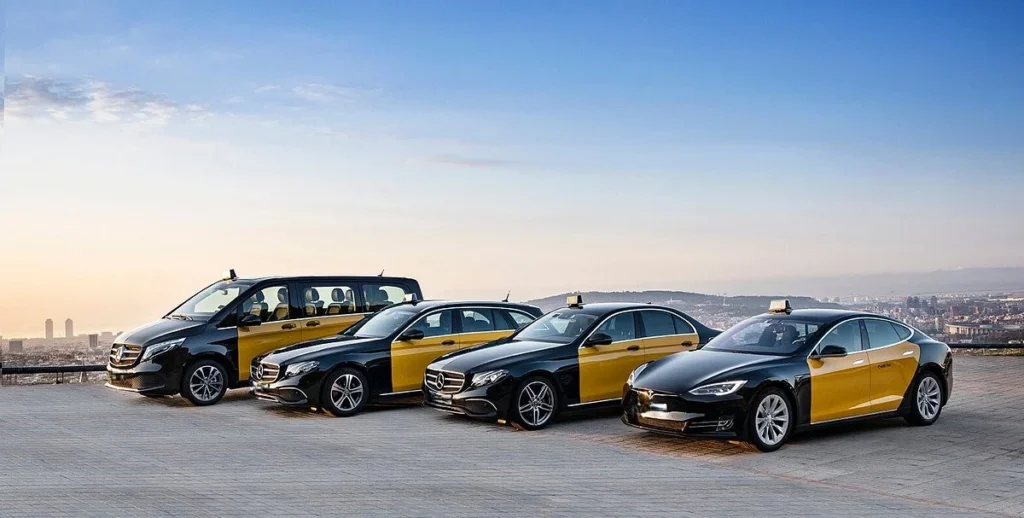 Flota taxis de alta gama Barcelona City