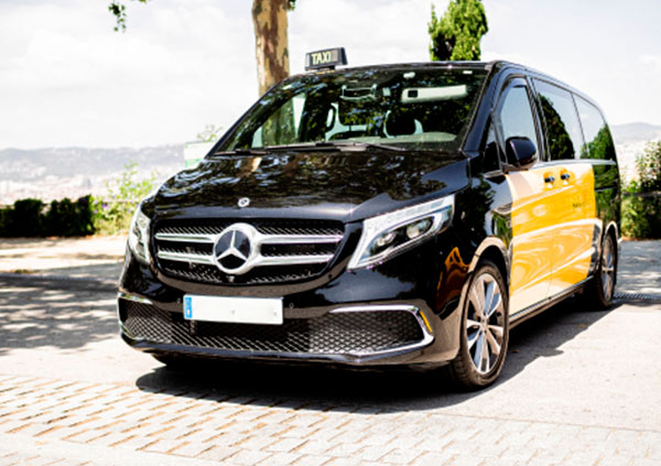Taxi premium Barcelona - vehículo de lujo